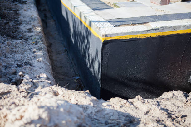 Residential Exterior Waterproofing installation at a Eden, WI home by SJ Waterproofing Pros